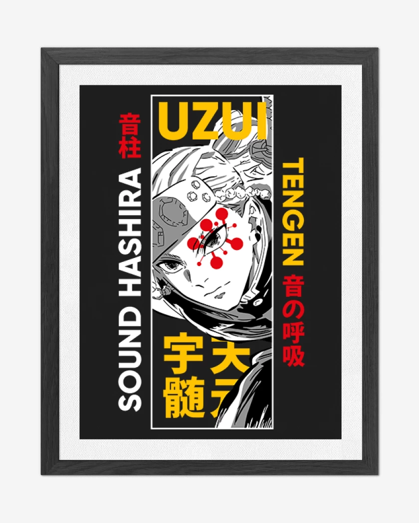 Cuadro decorativo Negro de Uzui 