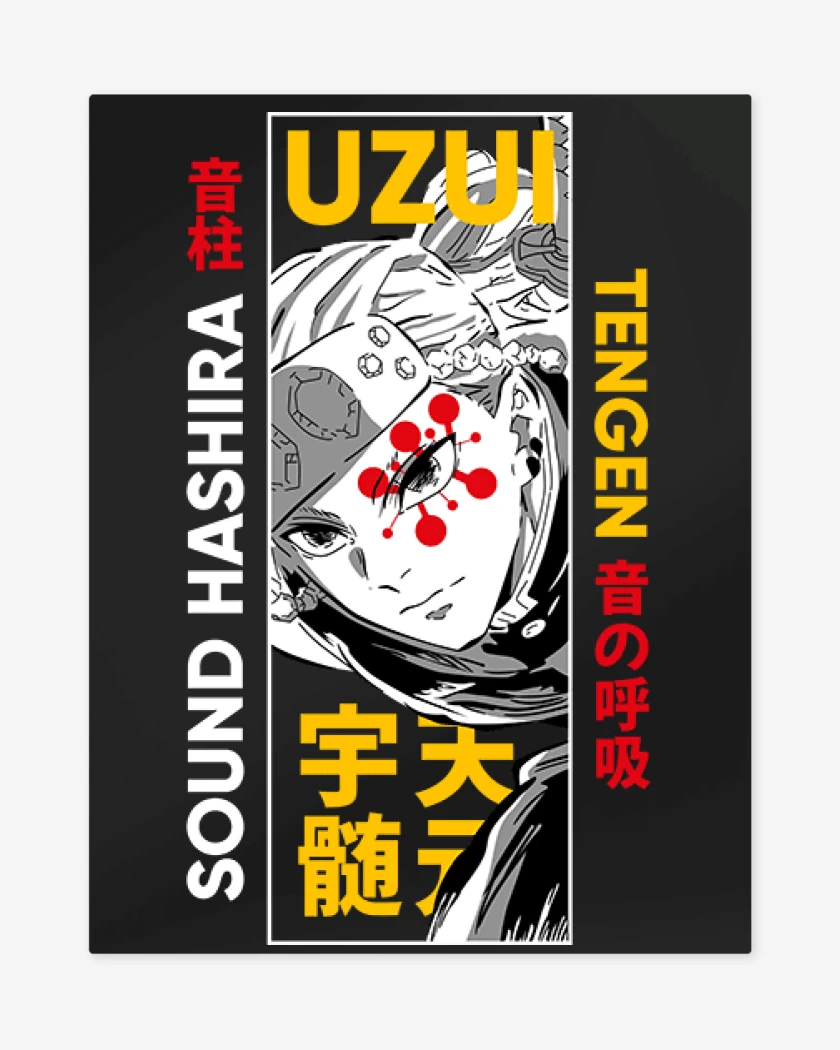 Print metalico Negro de Uzui 