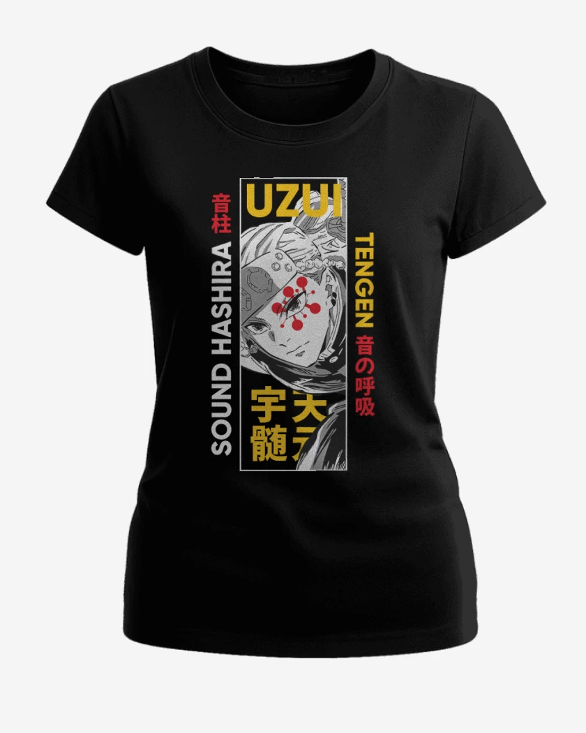Polera de Mujer Negro de Uzui 