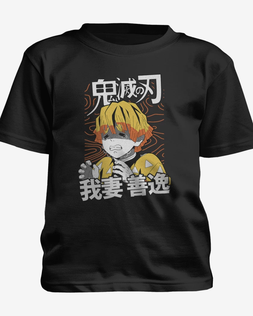 Polera de niño Zenitsu Agatsuma Rayo