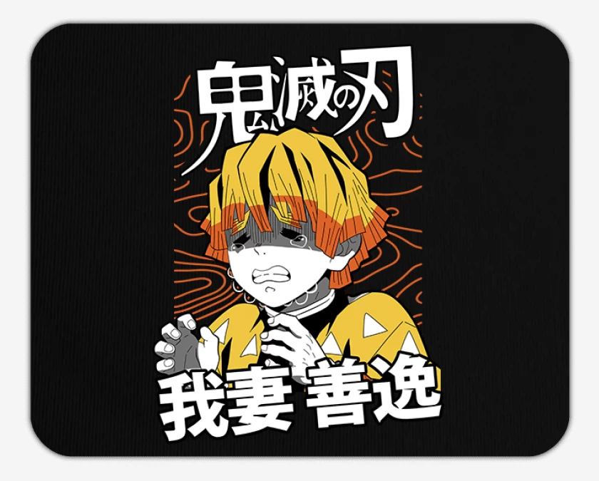 Mousepad Zenitsu Agatsuma Rayo