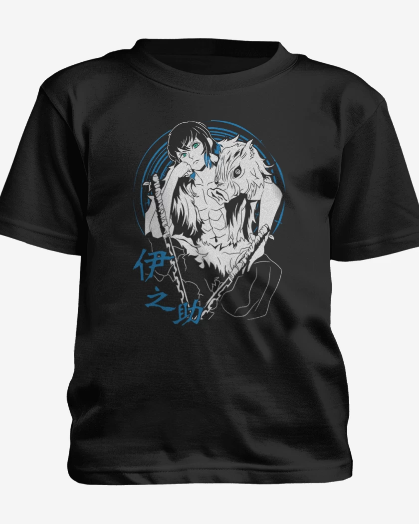Polera de niño Negro de Inosuke Jabali