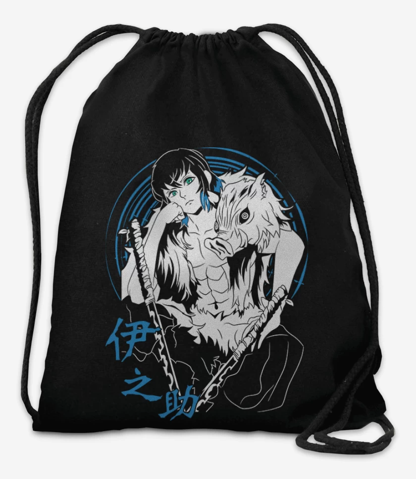 Mochila Negro de Inosuke Jabali