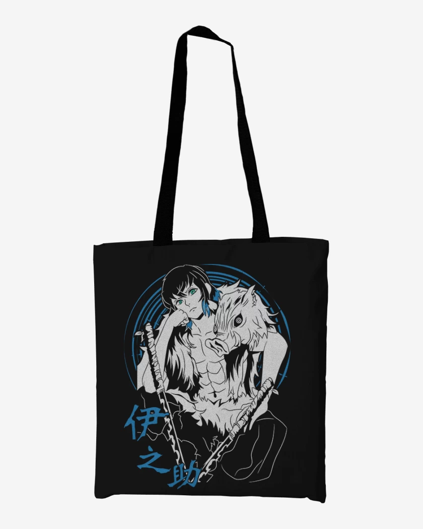 Totebag Negro de Inosuke Jabali
