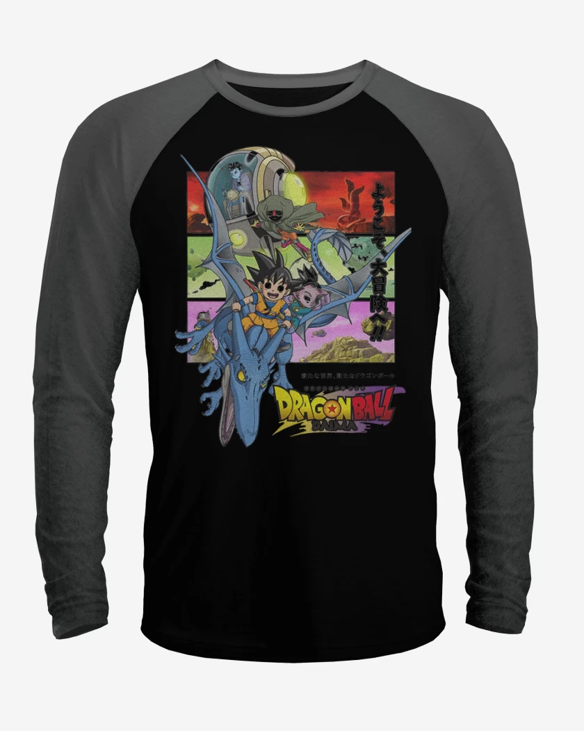 Polera Raglan Dragon Ball Daima