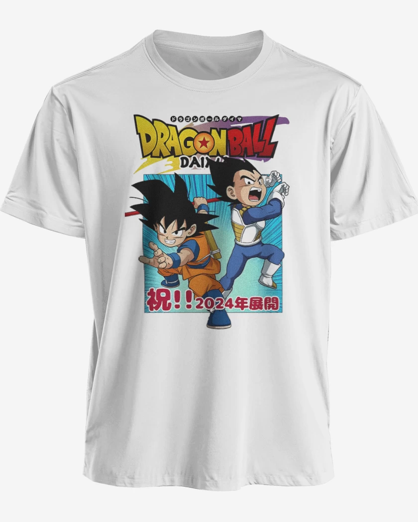 Polera Goku y Vegeta Daima