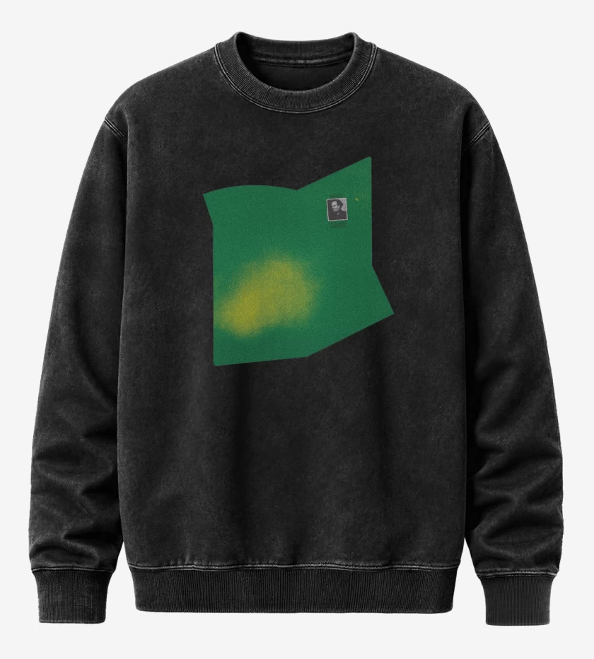 Poleron Polo Acid Wash Negro de Artaud 