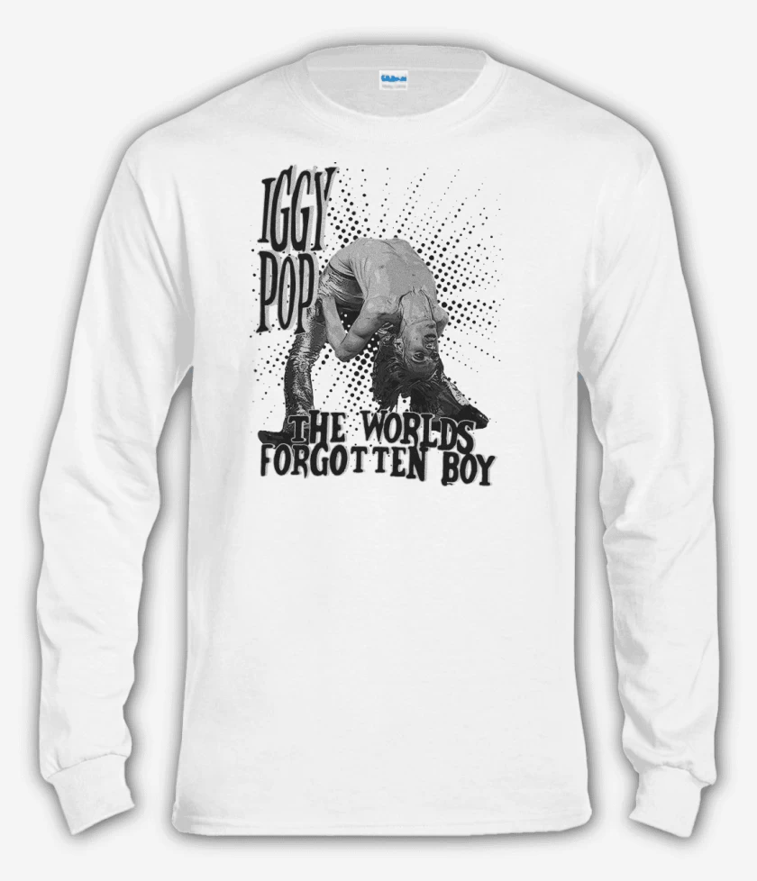 Polera manga larga Blanco de The worlds forgotten boy
