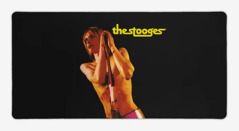 Mouse pad Gamer Negro de The Stooges