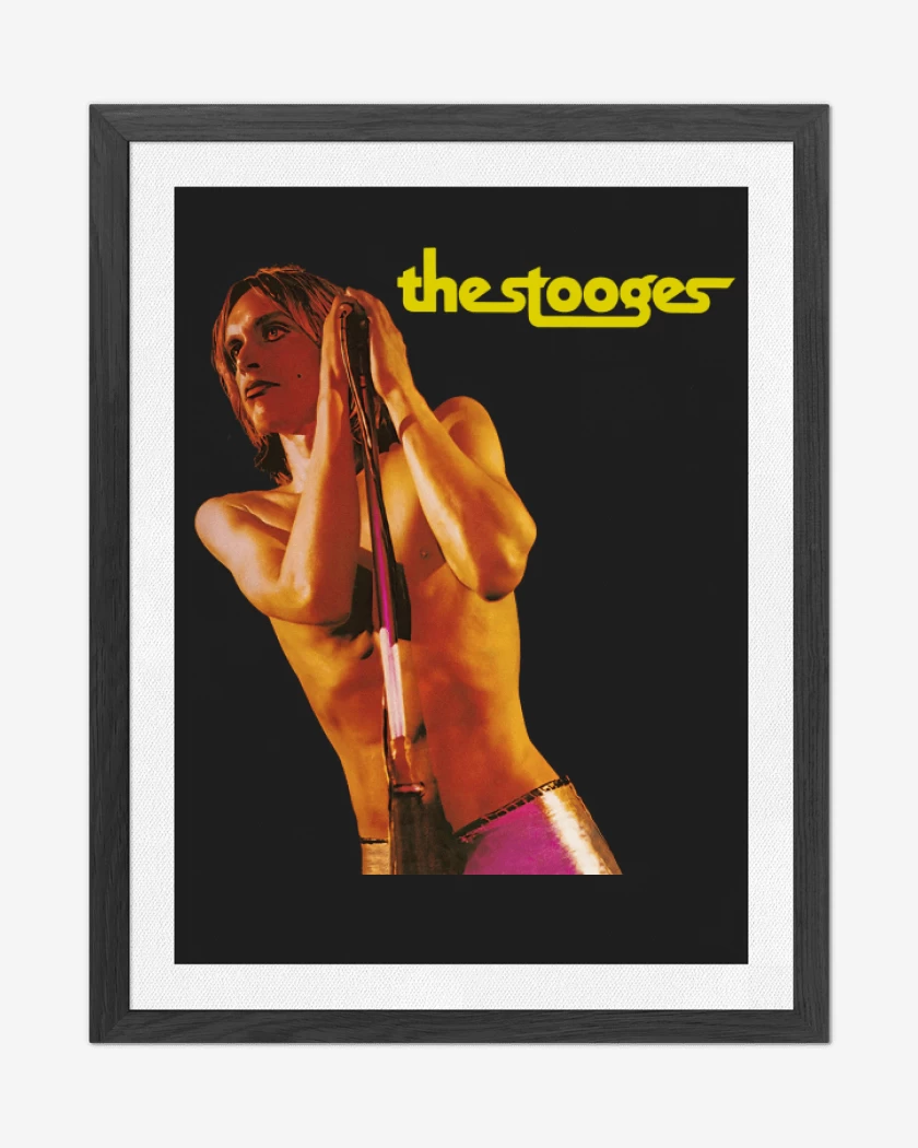 Cuadro decorativo Negro de The Stooges