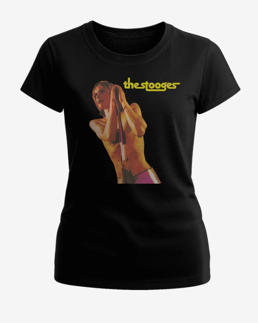 Polera de Mujer Negro de The Stooges