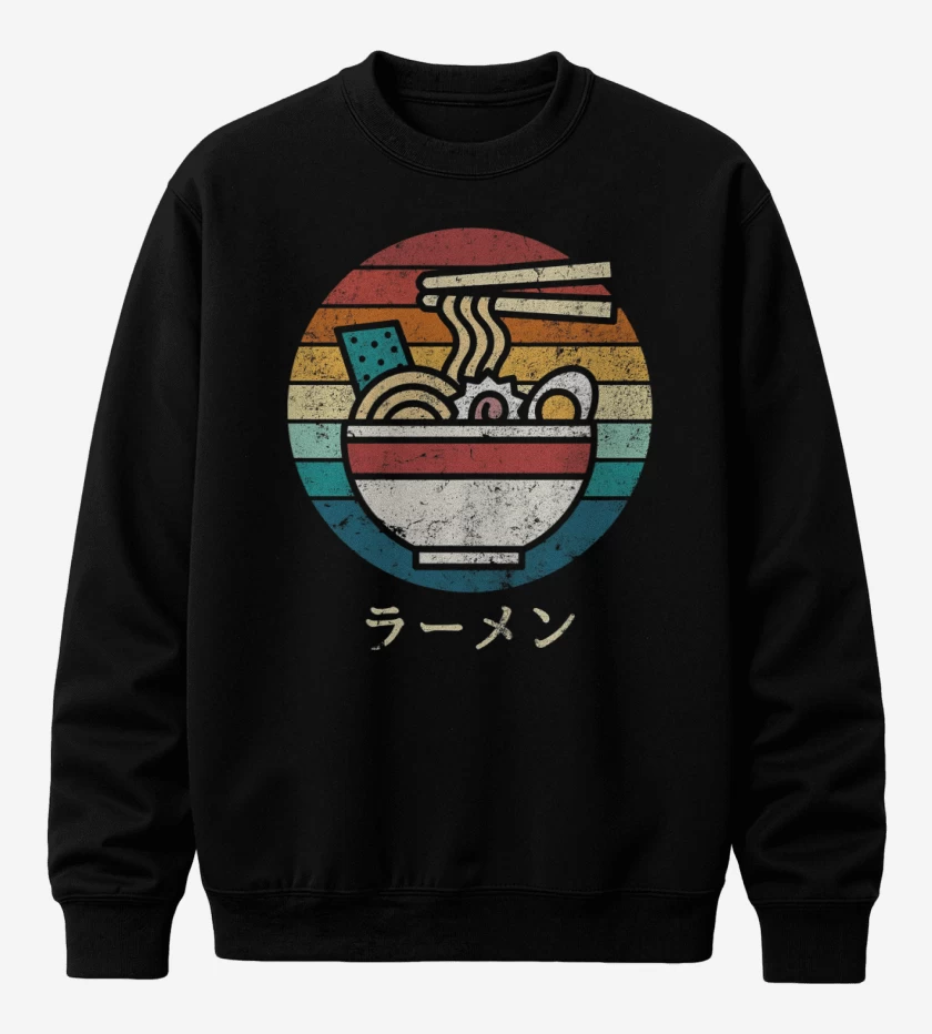 Poleron polo Retro Ramen