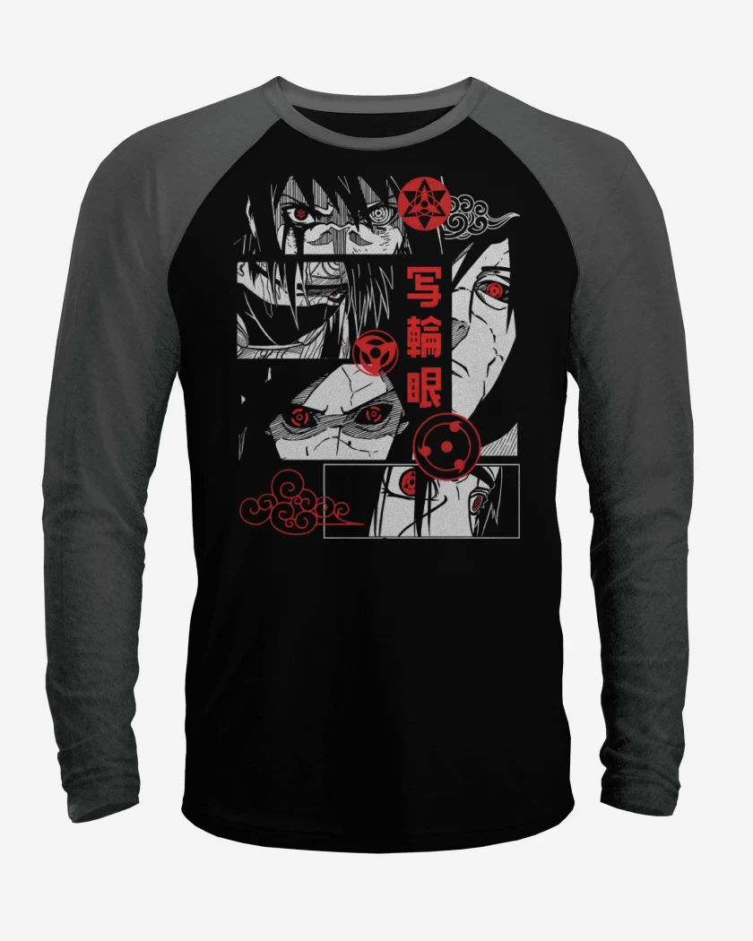 Polera Raglan Sharingan