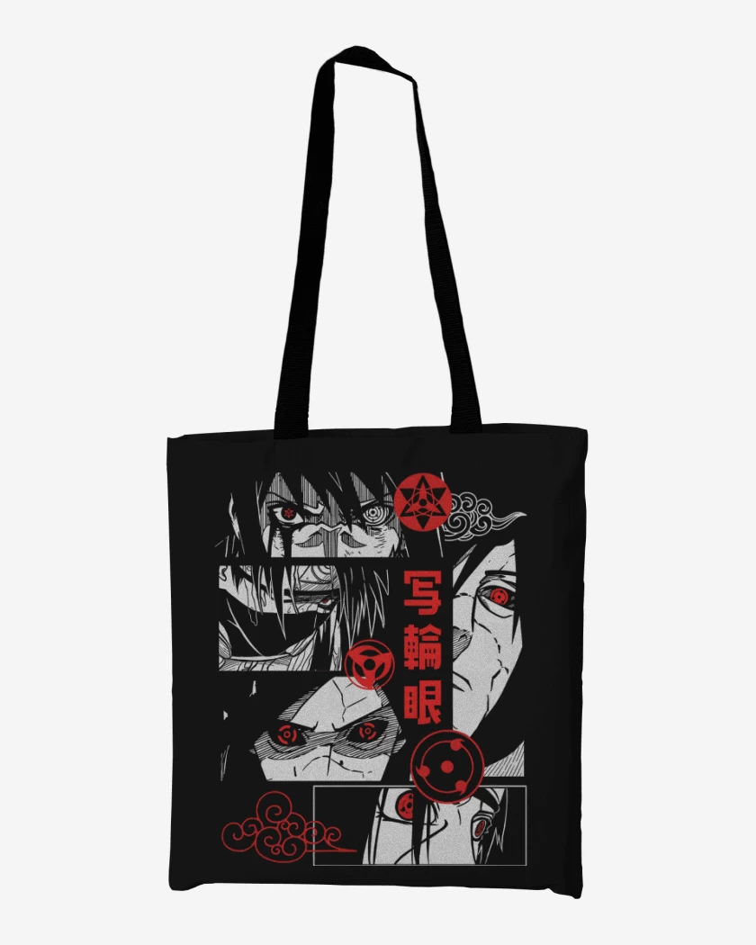Totebag Negro de Sharingan