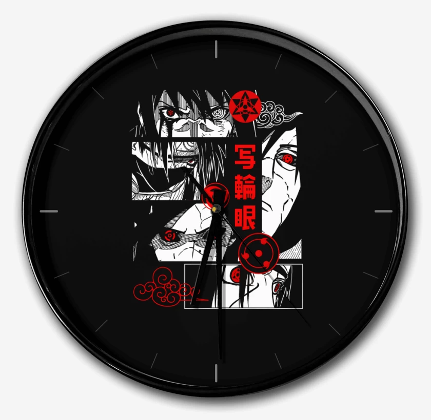 Reloj Negro de Sharingan