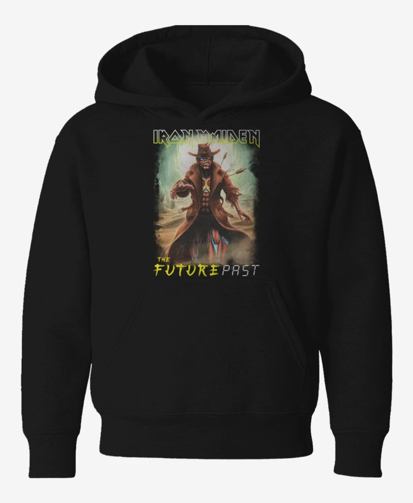 Poleron de niño Negro de Iron Maiden Future Past