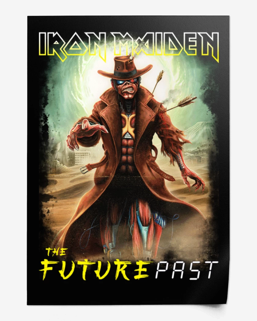 Print Iron Maiden Future Past