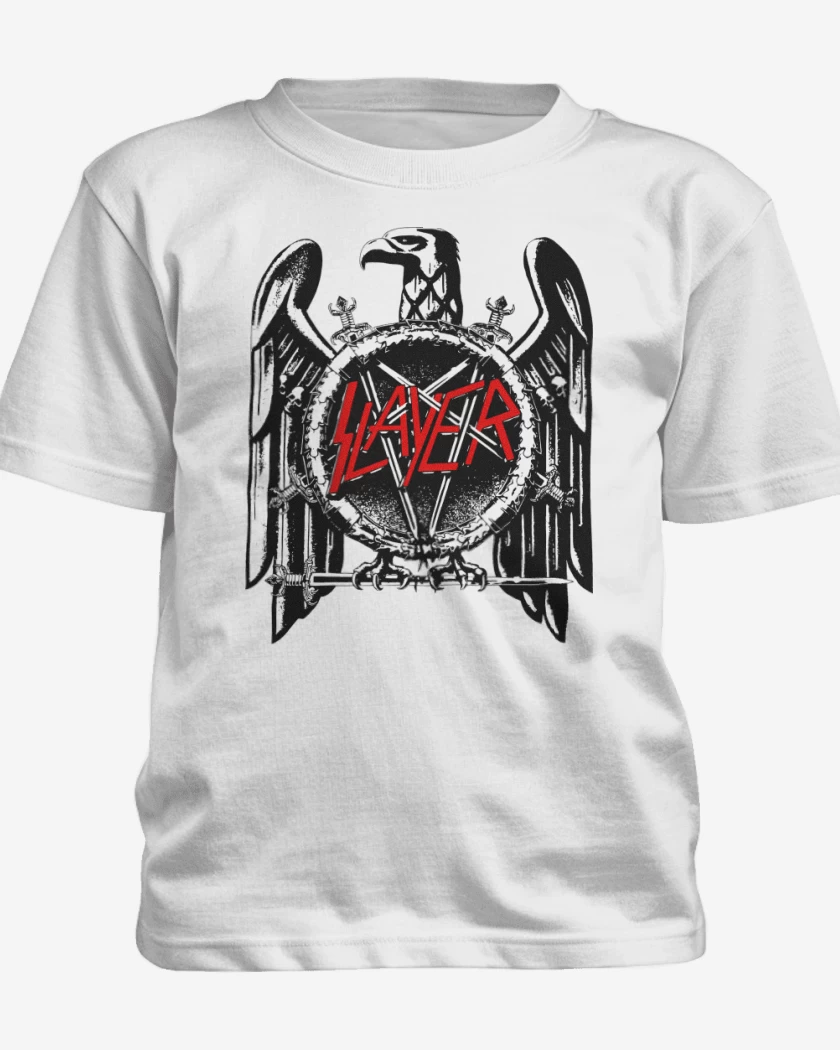 Polera de niño Blanco de Slayer Águila