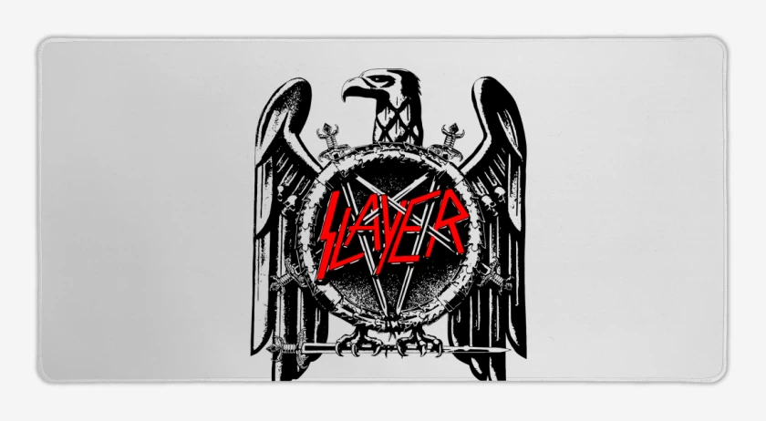 Mouse pad Gamer Blanco de Slayer Águila