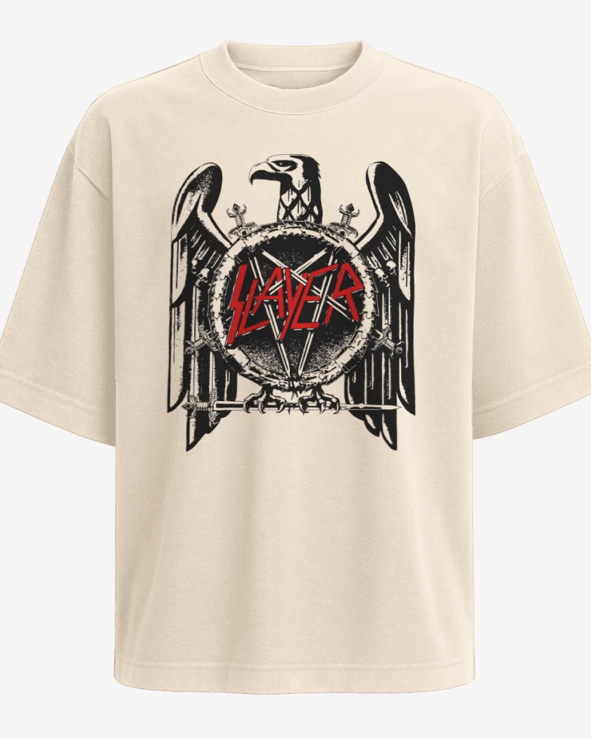 Polera Oversize Slayer Águila