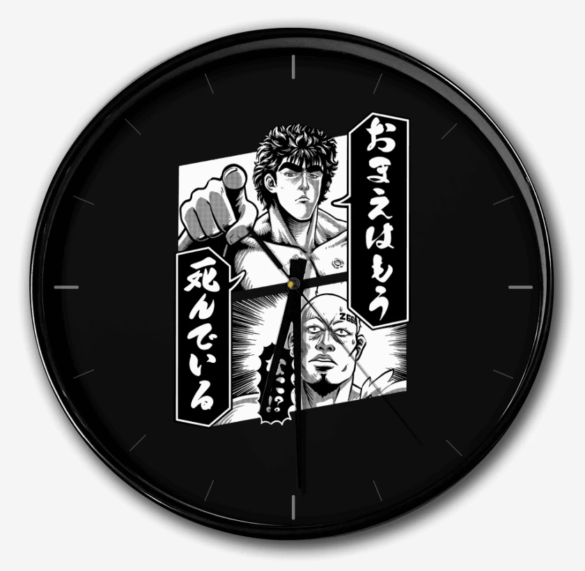 Reloj Negro de Mou Shindeiru
