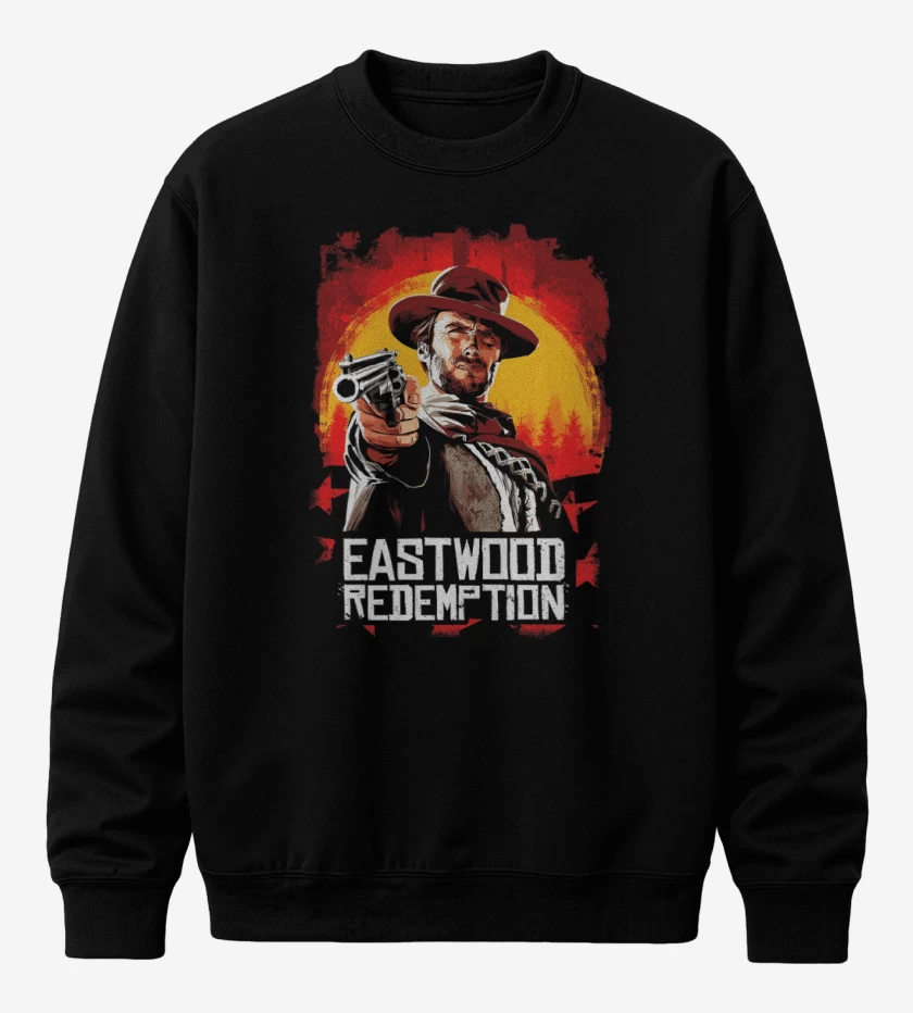 Poleron polo Negro de Eastwood Redemption
