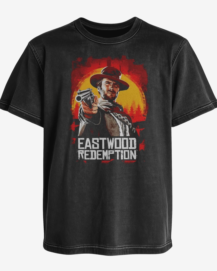 Polera desgastada Negro de Eastwood Redemption