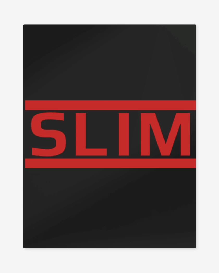 Print metalico Negro de Slim