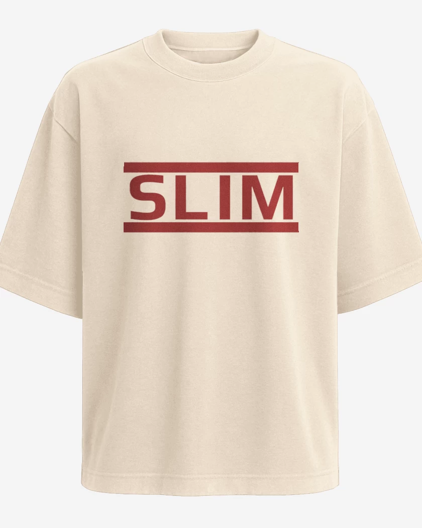 Polera Oversize Beige de Slim