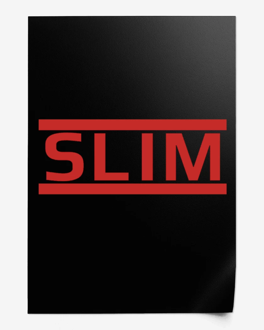 Print Negro de Slim