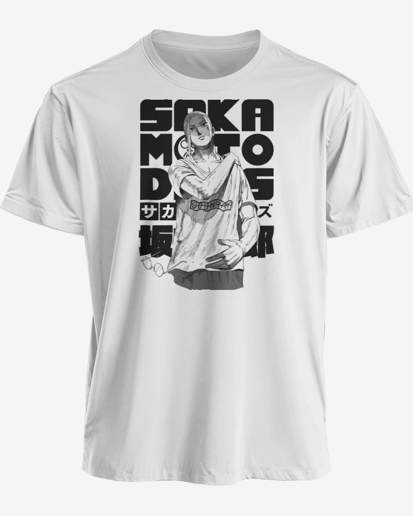 Polera premium Blanco de Legendary Hitman