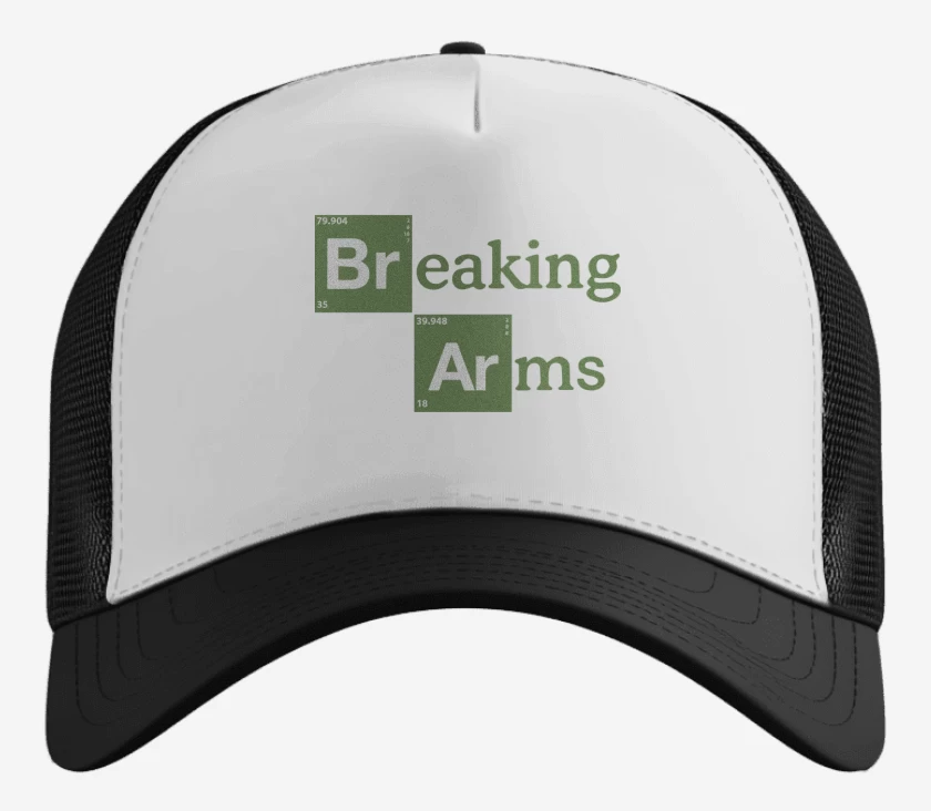 Gorro Blanco de Breaking Arms