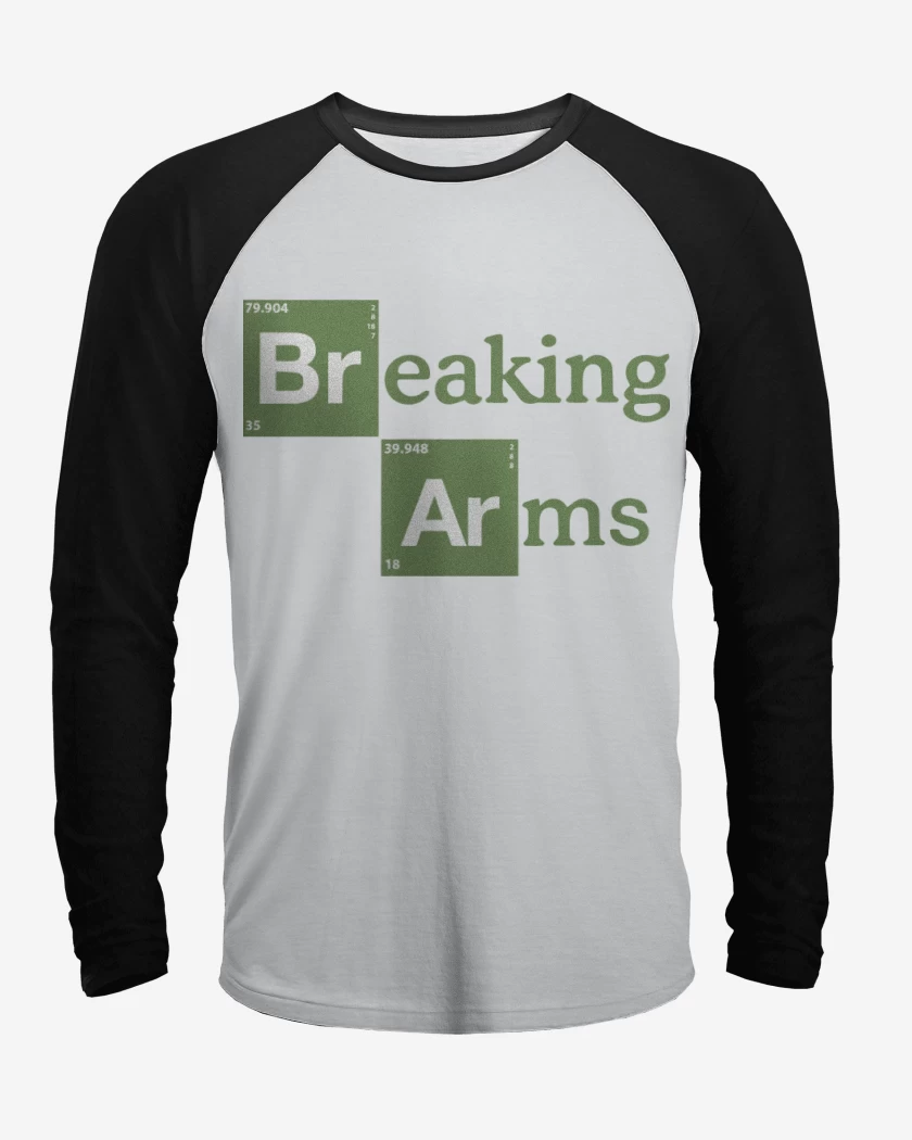 Polera Raglan Breaking Arms