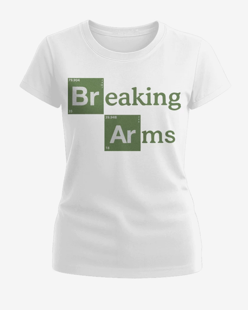 Polera de Mujer Blanco de Breaking Arms