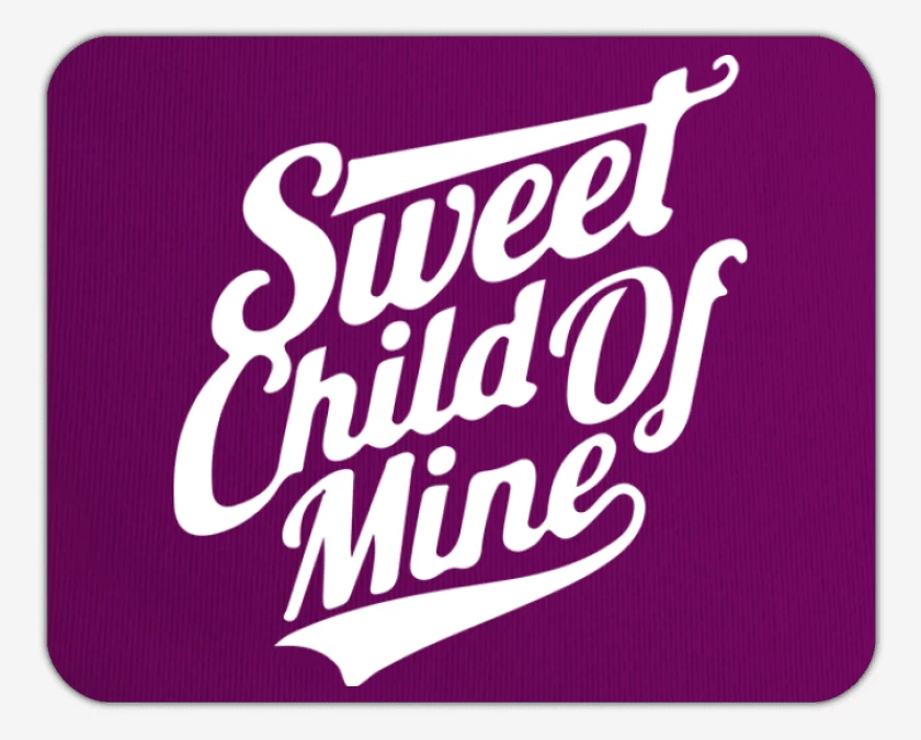 Mousepad Sweet child o mine