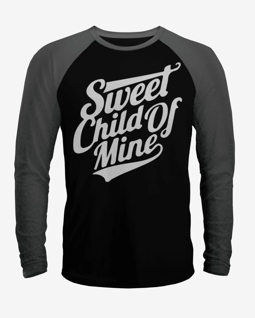 Polera Raglan Sweet child o mine