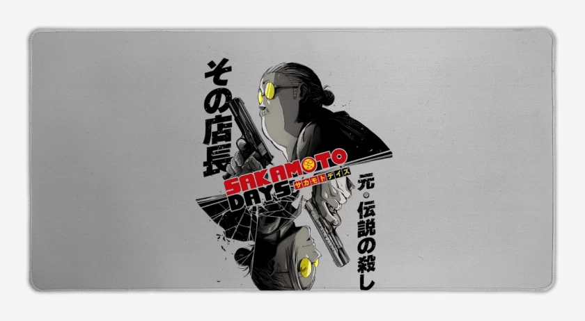 Mouse pad Gamer Doble Agente Sakamoto