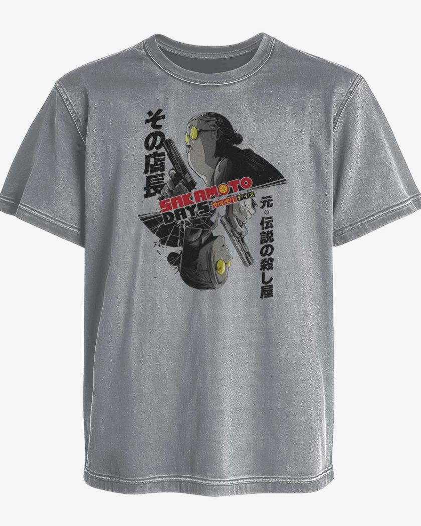 Polera desgastada Doble Agente Sakamoto