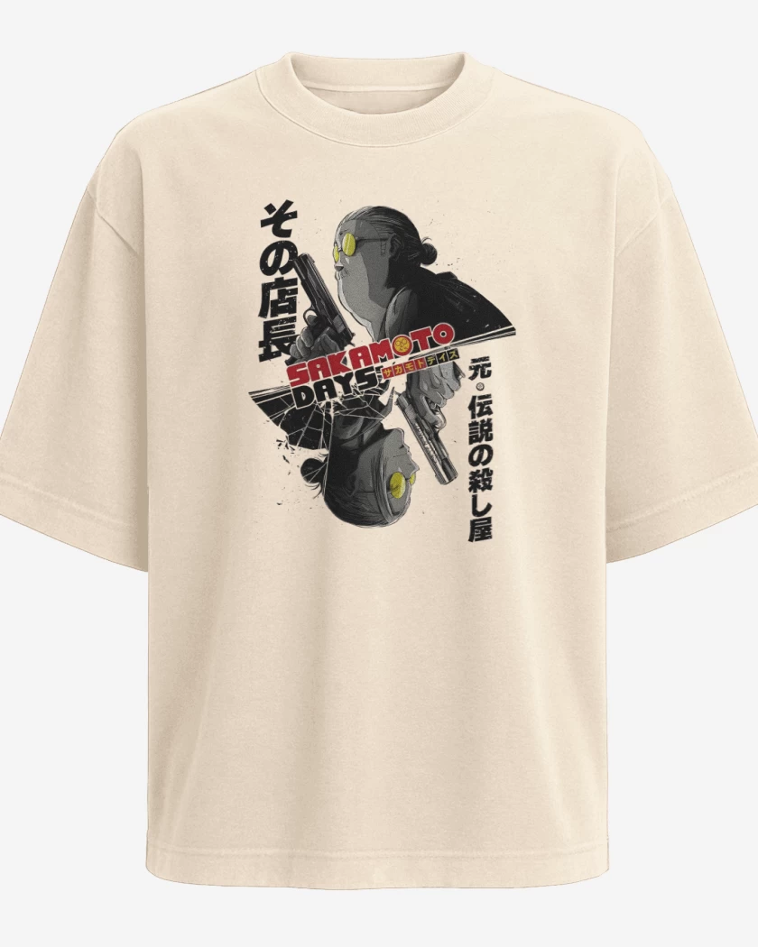 Polera Oversize Doble Agente Sakamoto