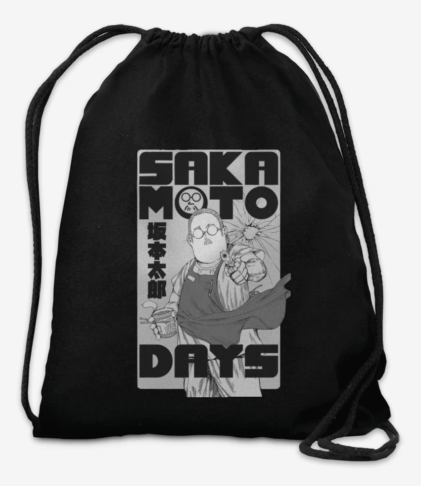Mochila Negro de Taro Sakamoto