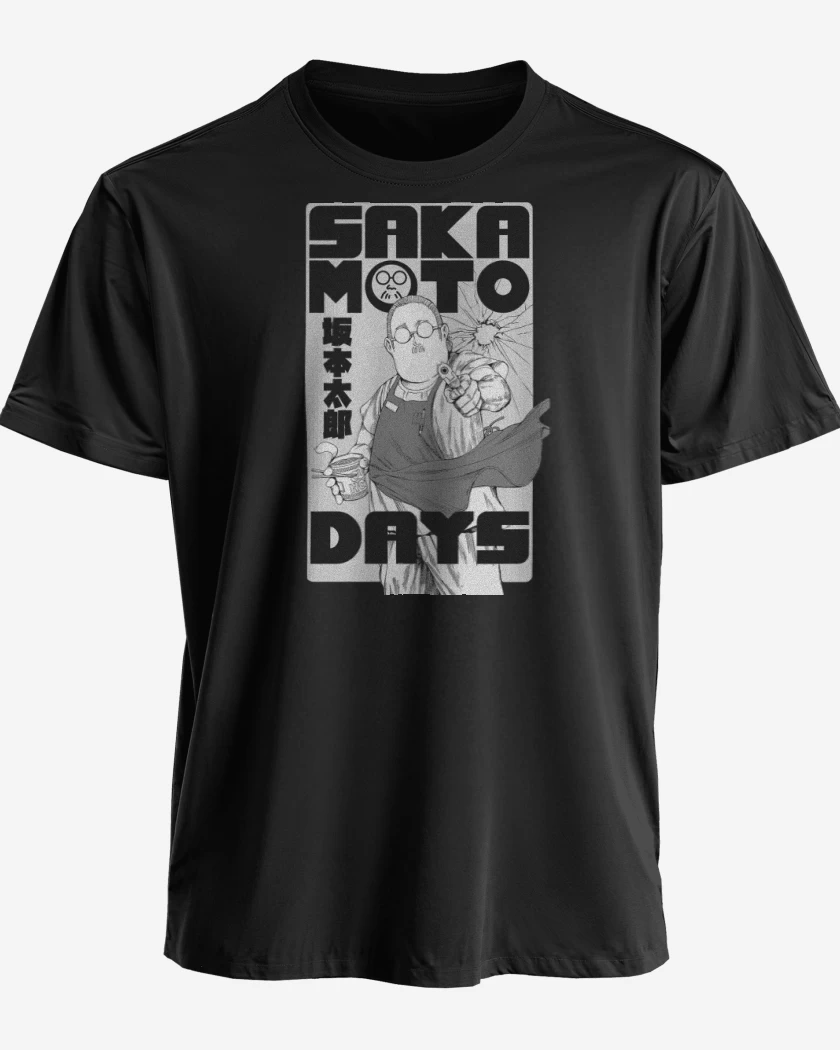 Polera premium Negro de Taro Sakamoto