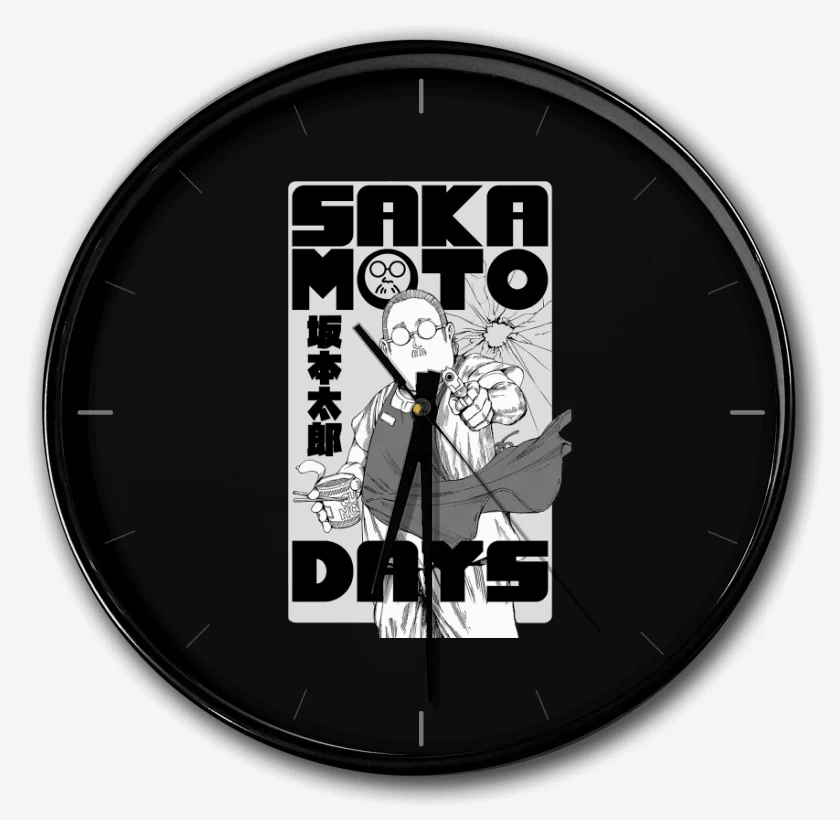 Reloj Negro de Taro Sakamoto