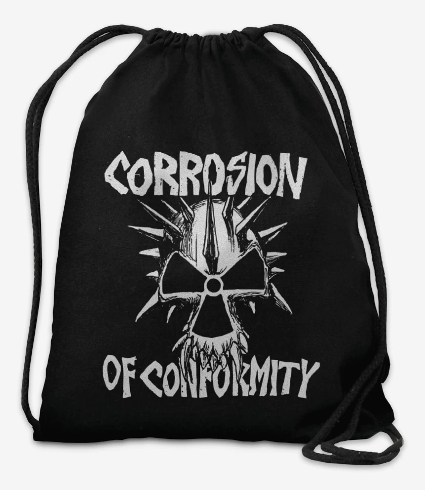 Mochila Negro de Corrosion fo Conformity