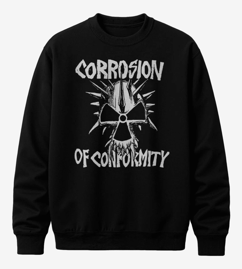 Poleron polo Negro de Corrosion fo Conformity