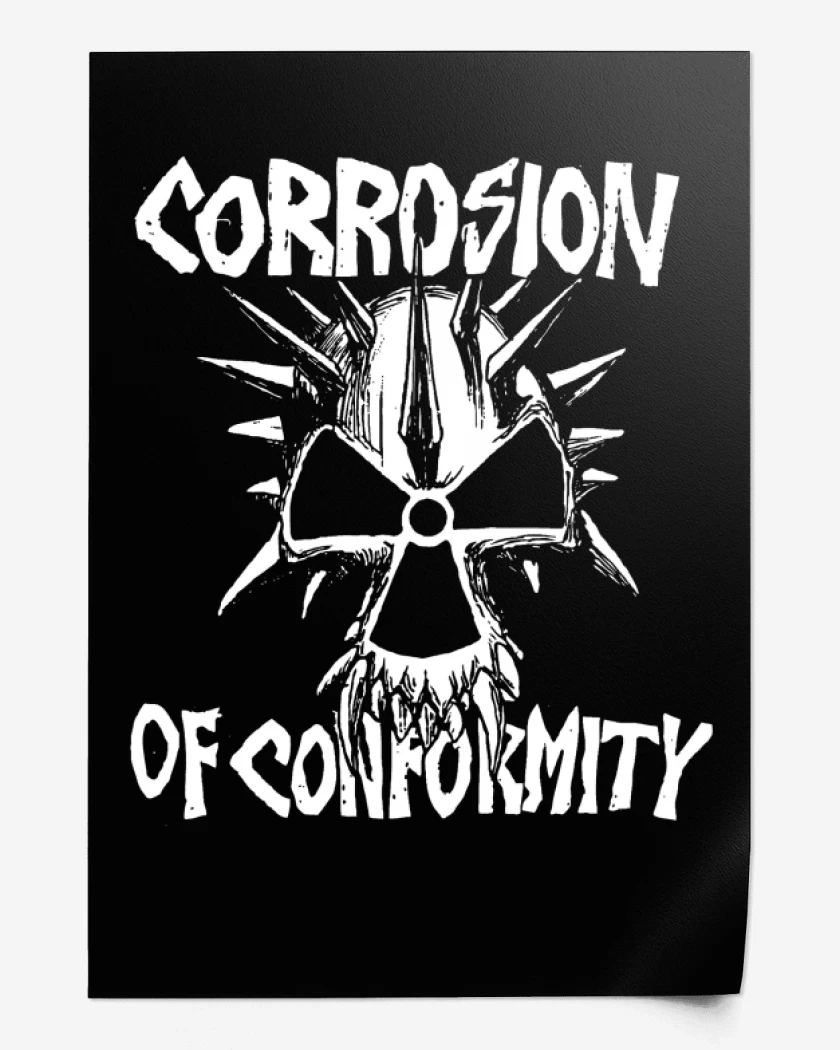 Print Negro de Corrosion fo Conformity