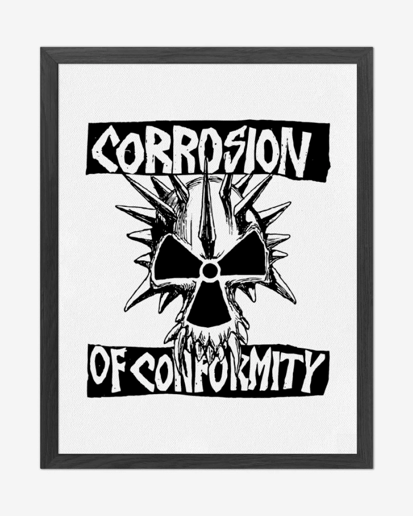 Cuadro decorativo Blanco de Corrosion of Conformity SB