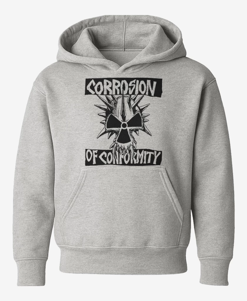 Poleron de niño Gris Melange de Corrosion of Conformity SB