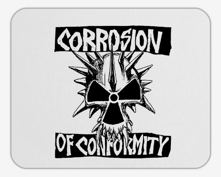 Mousepad Blanco de Corrosion of Conformity SB
