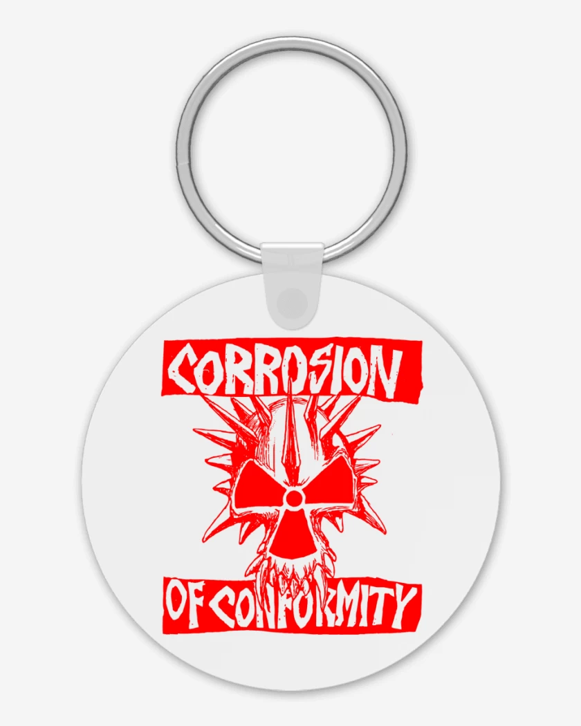 Llavero Corrosion of Conformity Rojo