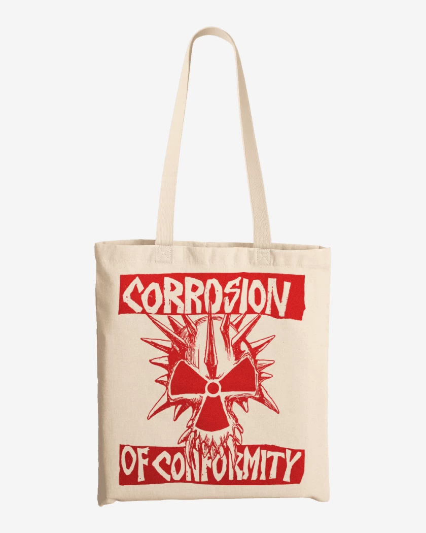 Totebag Corrosion of Conformity Rojo